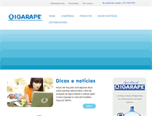 Tablet Screenshot of igarape.com